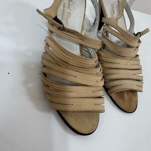 Robert Clergerie Beige Strappy Sandals